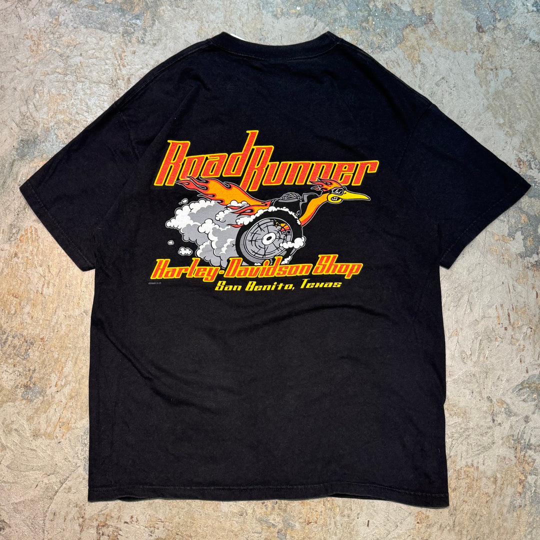 Used clothing Made in USA Harley-Davidson/Harley-Davidson/Printed T-shirt/Size L