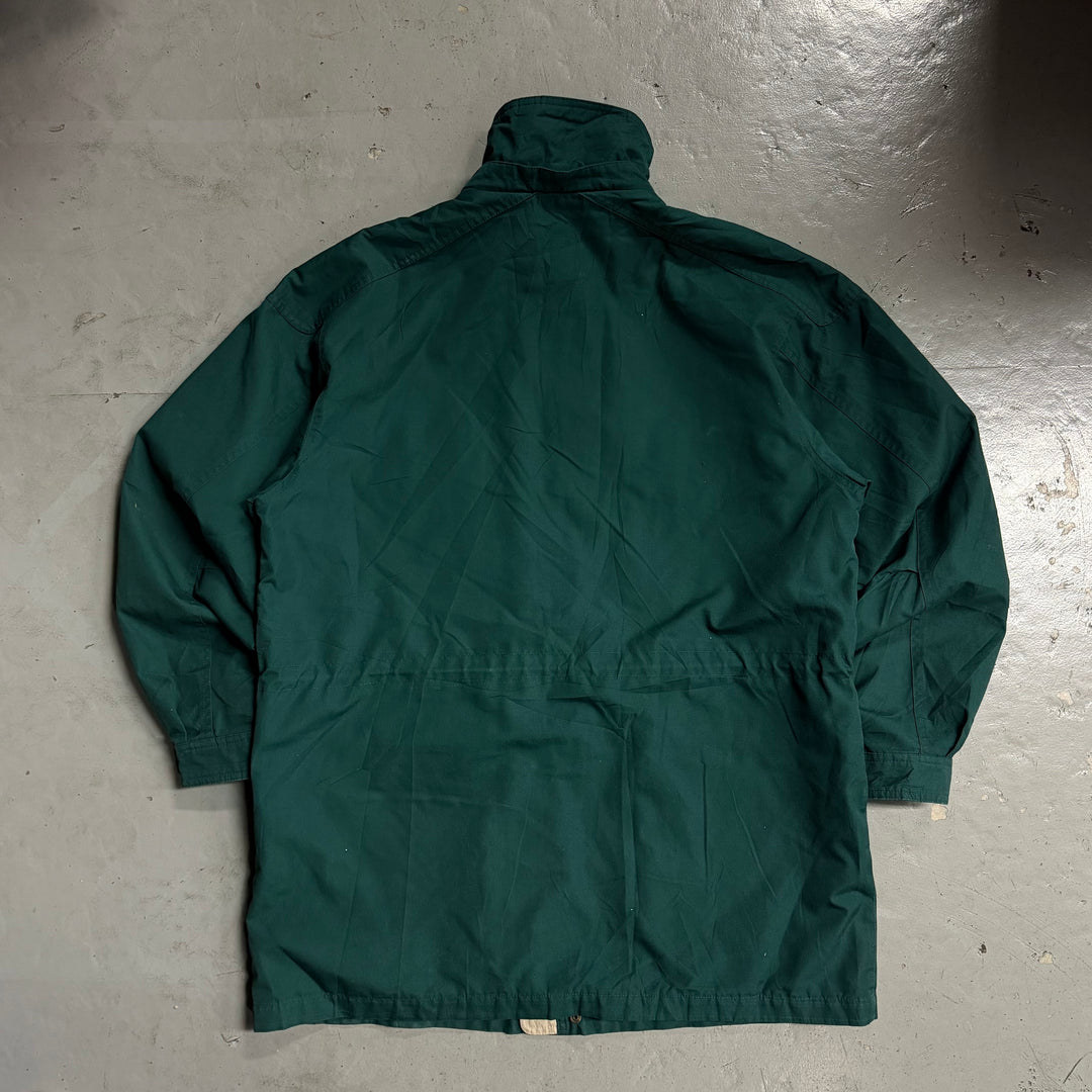 古着 80's Eddie Bauer/エディバウアー/ マウンテンジャケット/ ウールライナー/ チェック/ 黒タグ/ サイズL