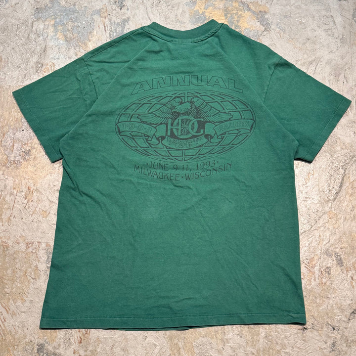 古着 USA製 90's Harley-Davidson/ハーレーダビッドソン/ プリントTシャツ/ サイズL