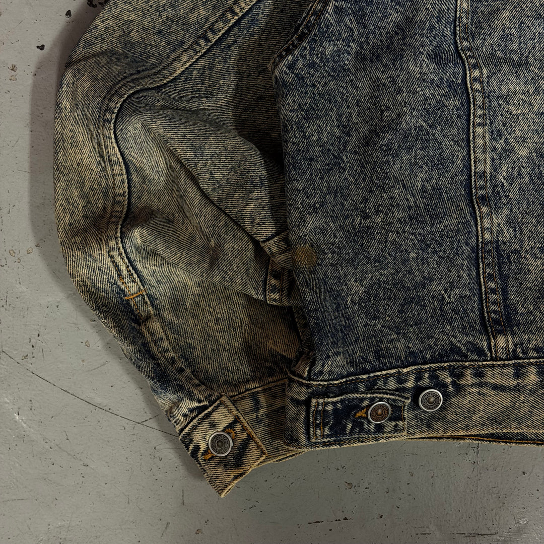 古着 80's USA製 Levi's/ リーバイス/ デニムジャケット/ Gジャン/ コーヒー染め/サイズXL