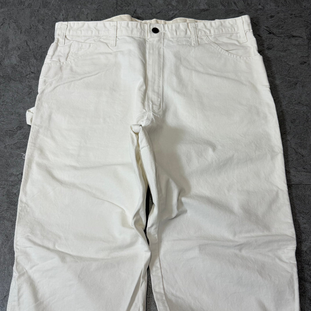 古着 Dickies×PPG ディッキーズ×ピーピージー ペインターパンツ 実寸サイズ37×29