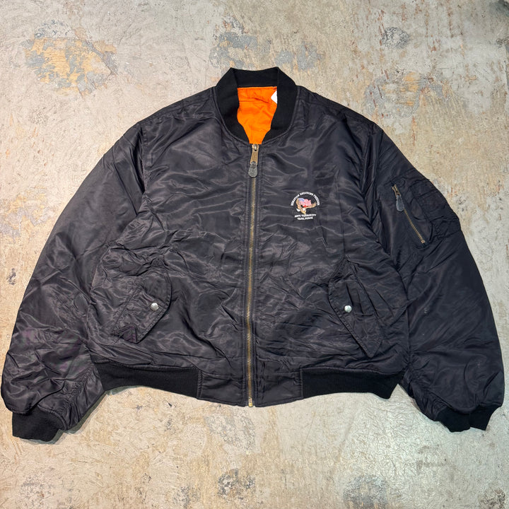 古着 90's PENTAGON TRADING CORP. /米空軍/MIL-J-82790J /フライトジャケット MA-1/サイズL