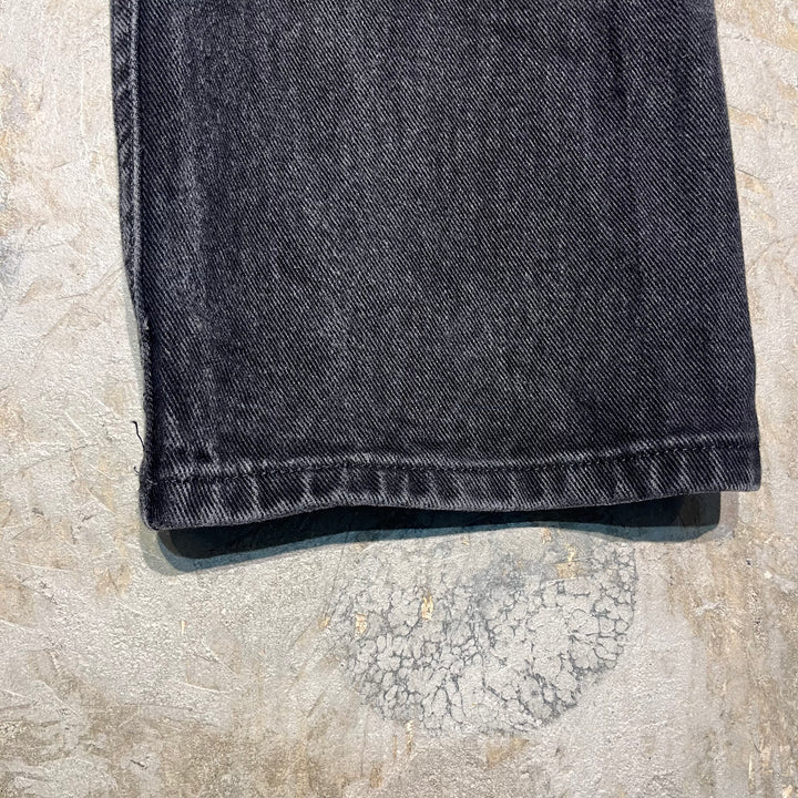 #4186 古着　Lee/リー/Black Denim Pants/ブラックデニムパンツ/サイズ32×32