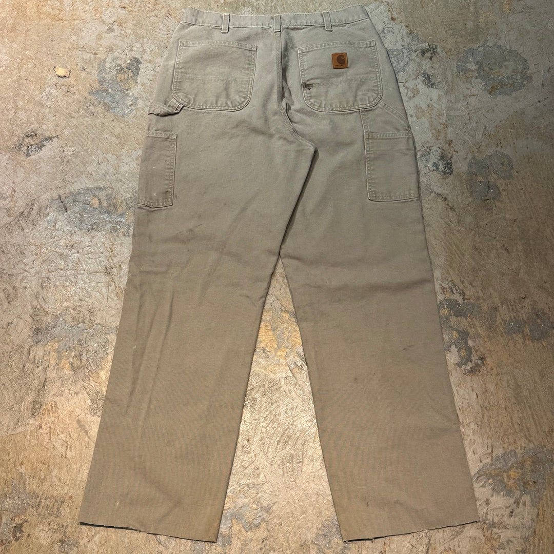 古着 Carhartt/カーハート/ダック地ペインターパンツ/実寸サイズ30×30
