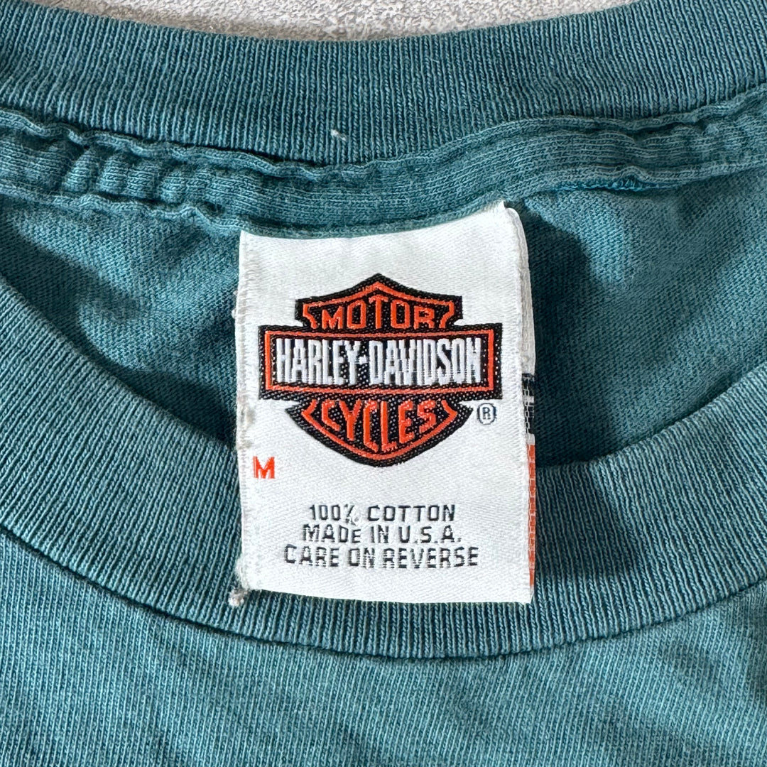 古着 Harley-Davidson ハーレーダビッドソン プリントTシャツ シングルステッチ サイズM