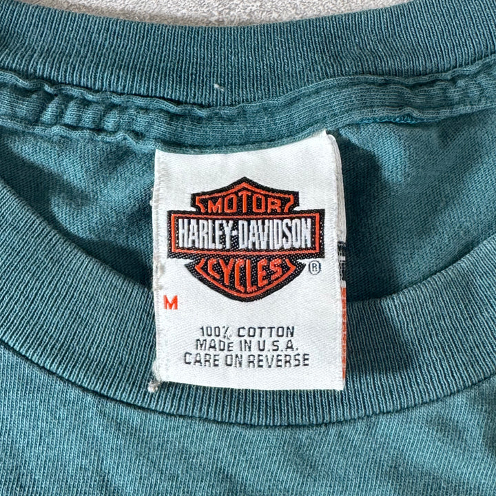 古着 Harley-Davidson ハーレーダビッドソン プリントTシャツ シングルステッチ サイズM