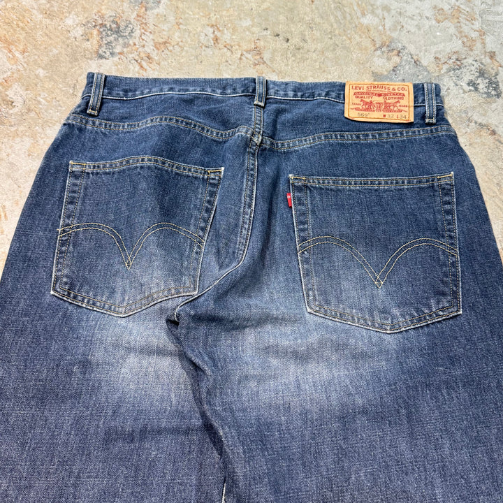 用過的衣服Levi的/Levi的/牛仔褲/569/實際尺寸33 x 34