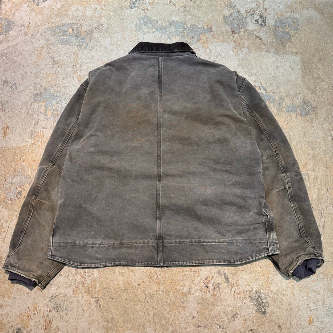 古着 carhartt/ カーハート/ トラディショナルジャケット/ 裏地ボア/ 襟コーデュロイ/ サイズ2XL