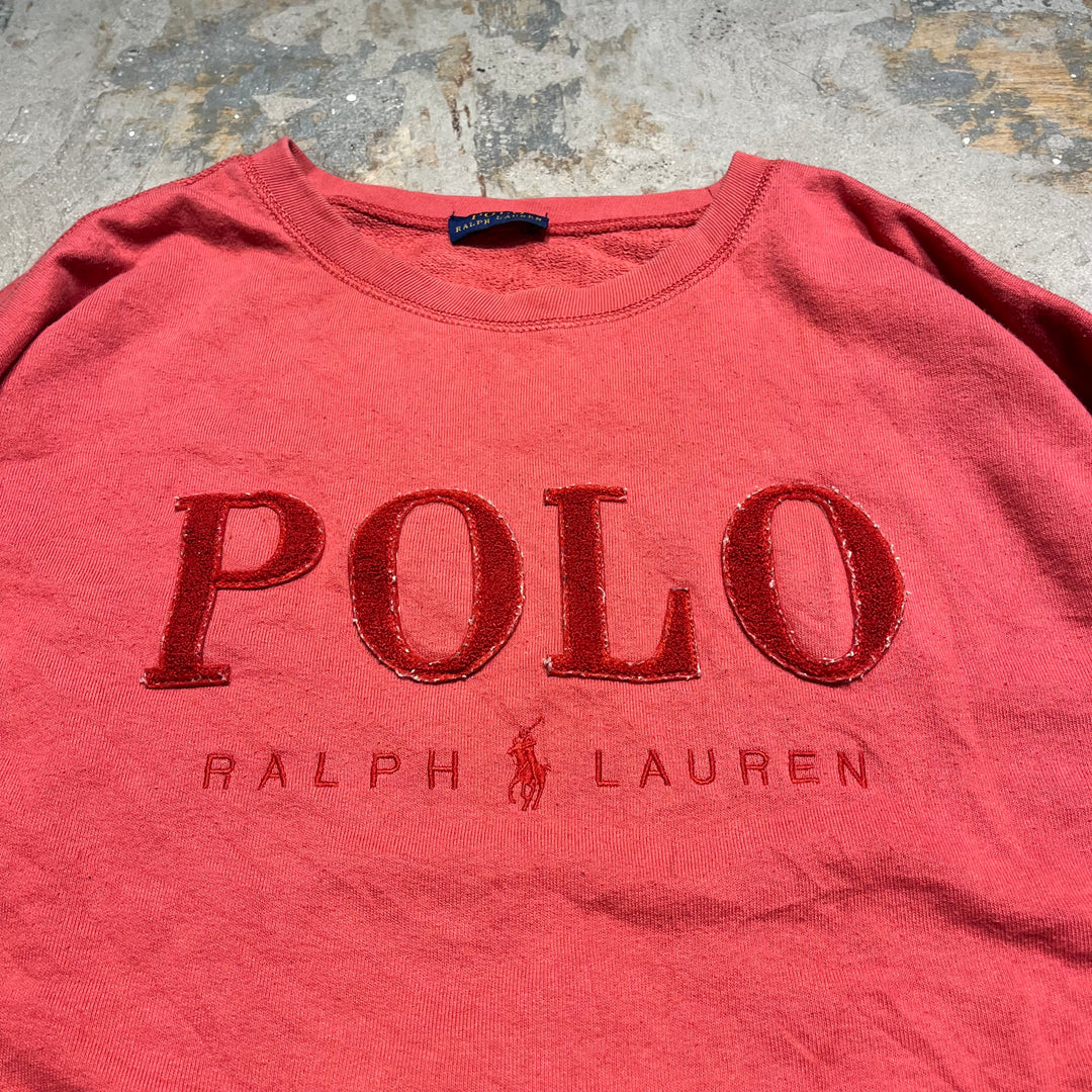 #3851 古着 POLO by Ralph Lauren/ラルフローレン/Crewneck Swaetshirts/クルーネックスウェット/サイズXL相当