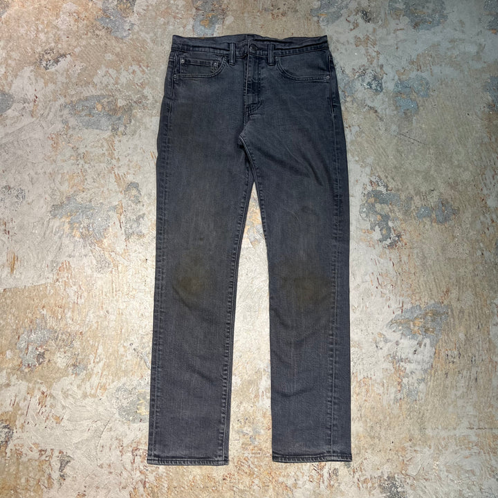 #4754 古着 Levi's/リーバイス/Black Denim Pants/ブラックデニムパンツ/511/サイズ34×32