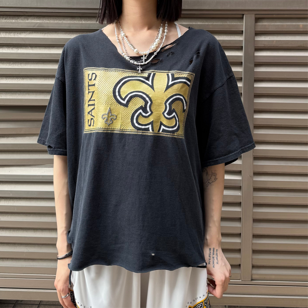 古着 NFL/NEW ORLEANS SAINTS/ニューオリンズ セインツ/リメイク 古着 NFL/NEW ORLEANS SAINTS/ニューオリンズ セインツ/リメイク