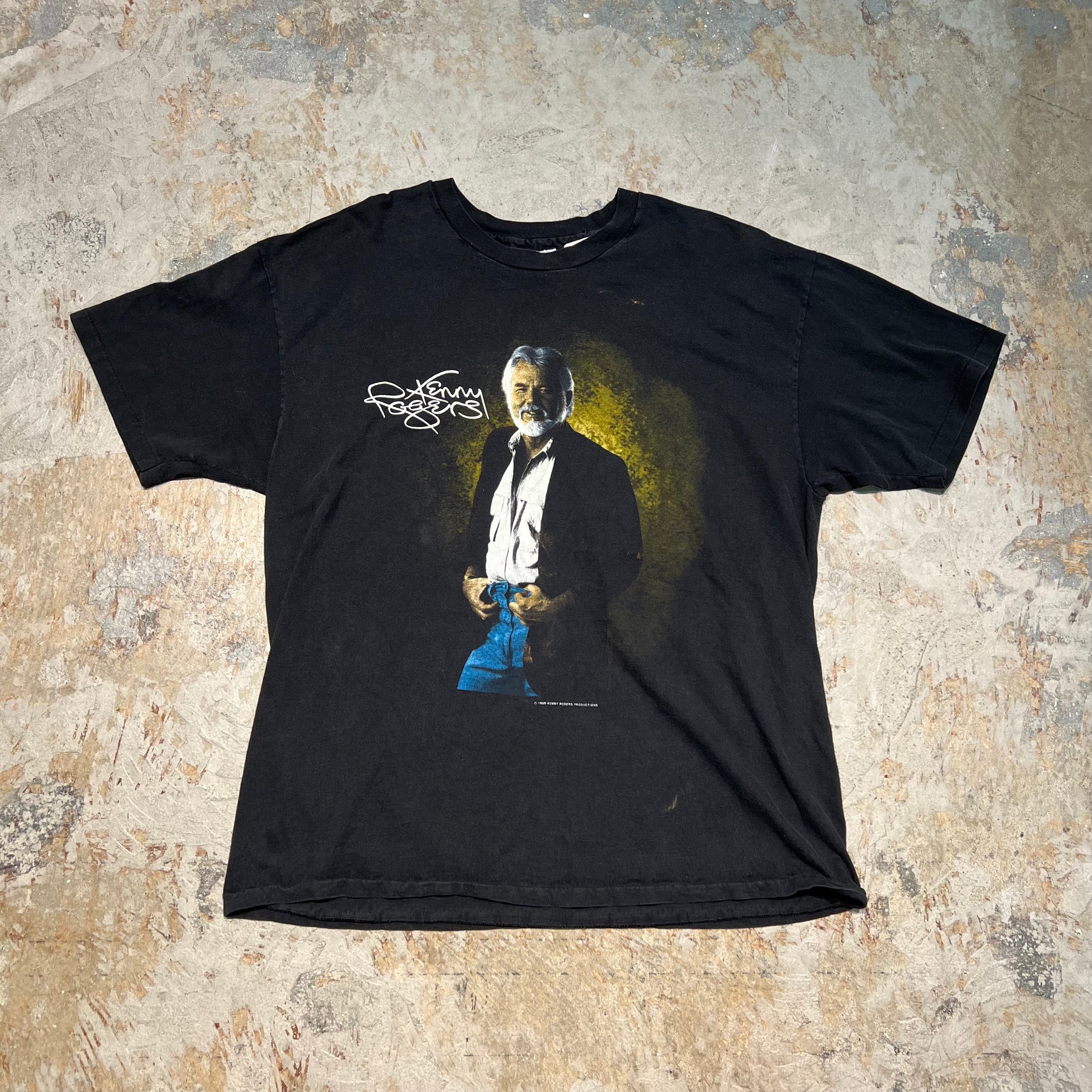 80'sヴィンテージKennyRogersケニーロジャース1984ロックTシャツ 80'sヴィンテージKennyRogersケニーロジャース1984ロックTシャツ