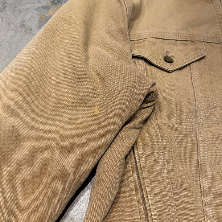 중고 의류 Carhartt/ 트래커 재킷/ 오리 패브릭/ 담요 늘어선/ Corduroy Collar/ Size S에 해당합니다.