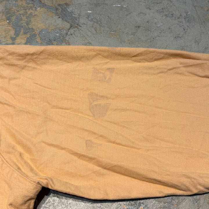 古着 USA製 80's~90's  L.L.Bean/エルエルビーン/無地/長袖シャツ/サイズL相当