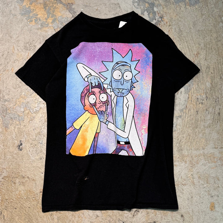 古着 Rick and Morty/ リック アンド モーティー/ キャラクターTシャツ/サイズS