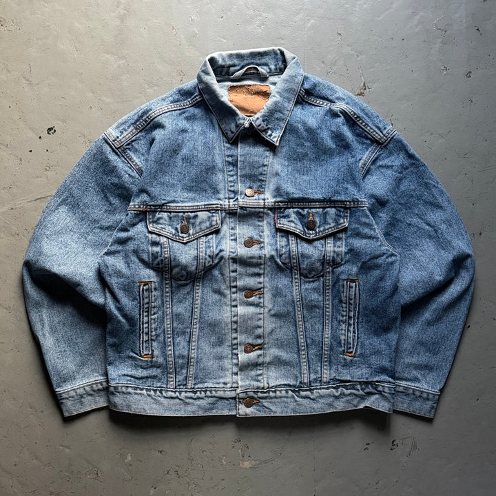 古着 USA製 90's Levi's/ リーバイス/ デニムジャケット/ Gジャン/ サイズM