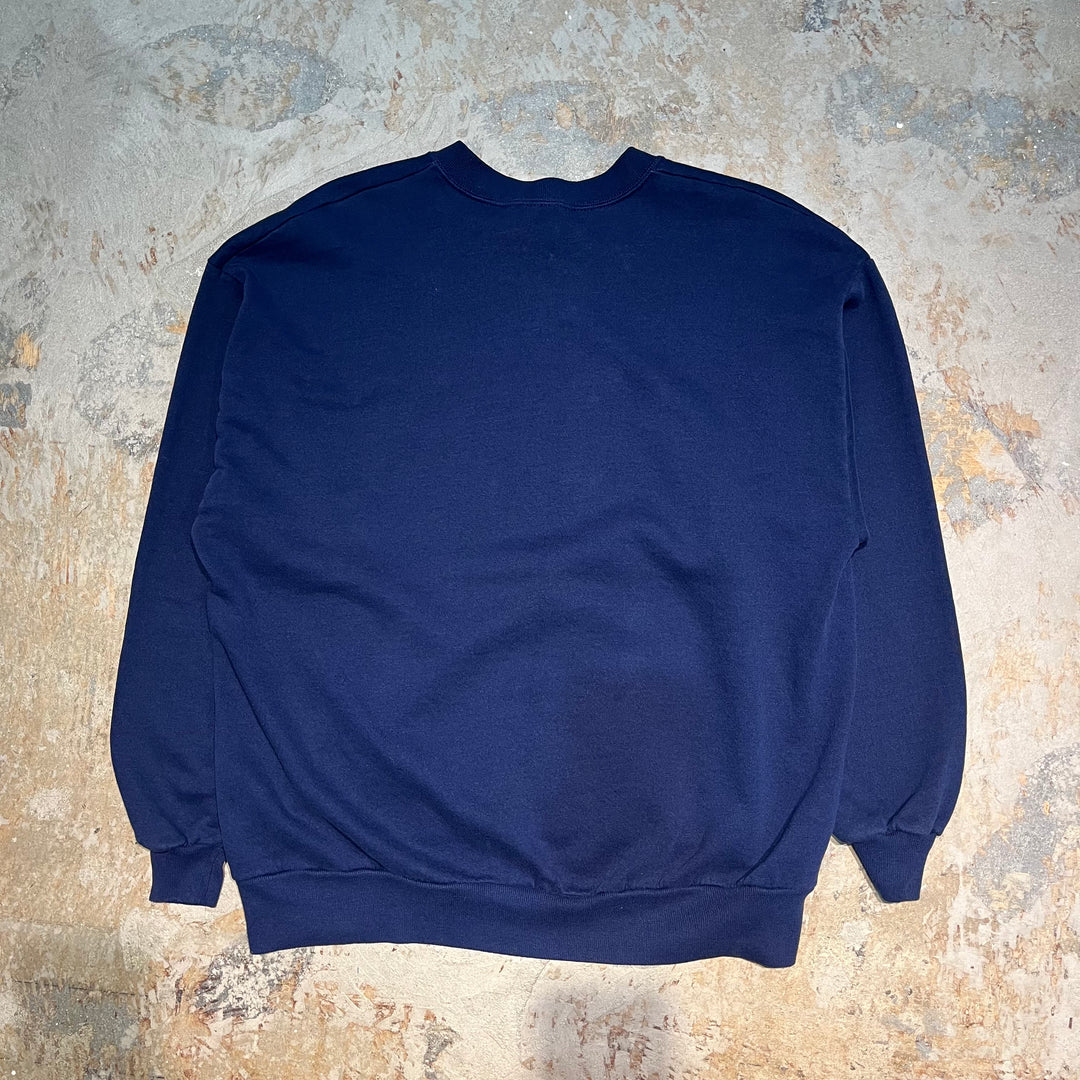 #1883 古着/JERZEES/ジャージーズ/Crewneck sweat/クルーネックスウェット/企業ロゴ/MADE IN U.S.Aサイズ2XL