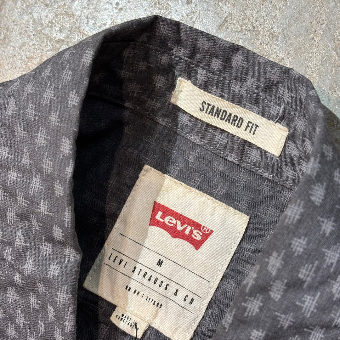 古着 Levis/リーバイス/ 長袖シャツ/ 総柄/サイズM
