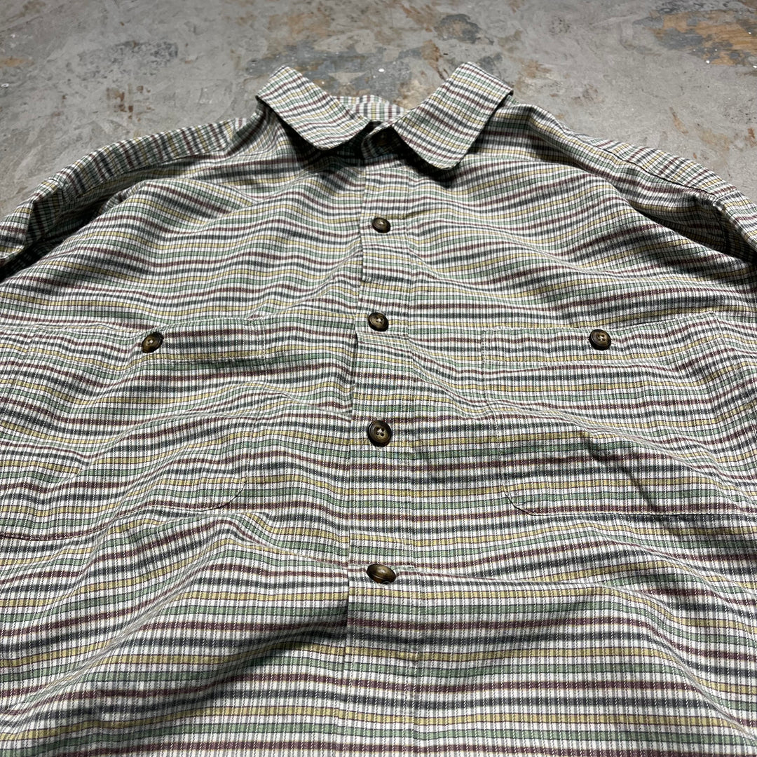 #4314 Patagonia/パタゴニア/ L/S Regular Collar Shirts/レギュラーカラーシャツ/総柄/サイズL