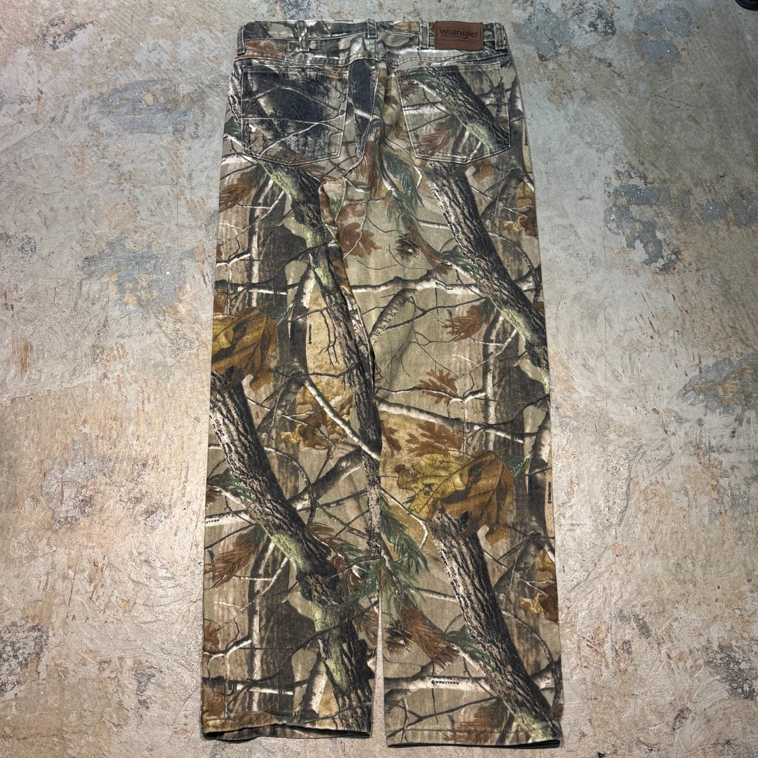 古着 Wrangler/ ラングラー/ リアルツリーカモパンツ/ 実寸サイズ32×30