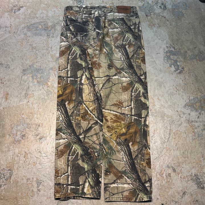 古着 Wrangler/ ラングラー/ リアルツリーカモパンツ/ 実寸サイズ32×30