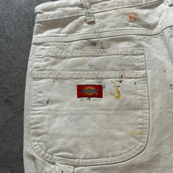 古着 Dickies ディッキーズ ペインターパンツ  実寸サイズ37×29