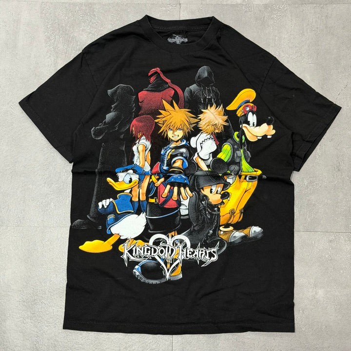 古着 KINGDOM HEARTS/ キングダム ハーツ/ DISNEY/ ディズニー/ プリントTシャツ/ サイズM