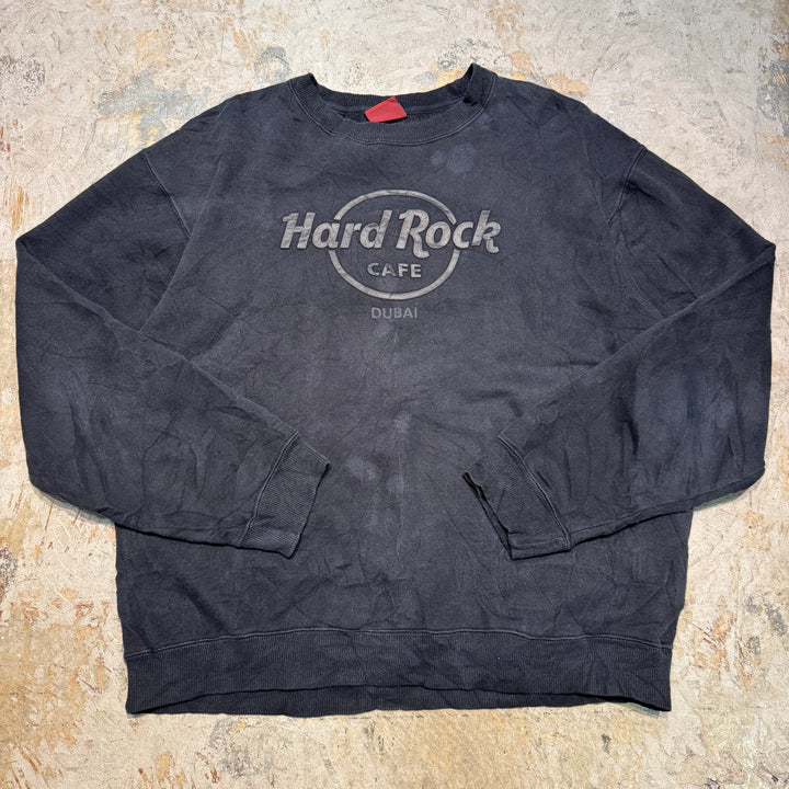 古着 Hard Rock Cafe/ ハードロックカフェ/ クルーネックスウェット/ サイズXL相当