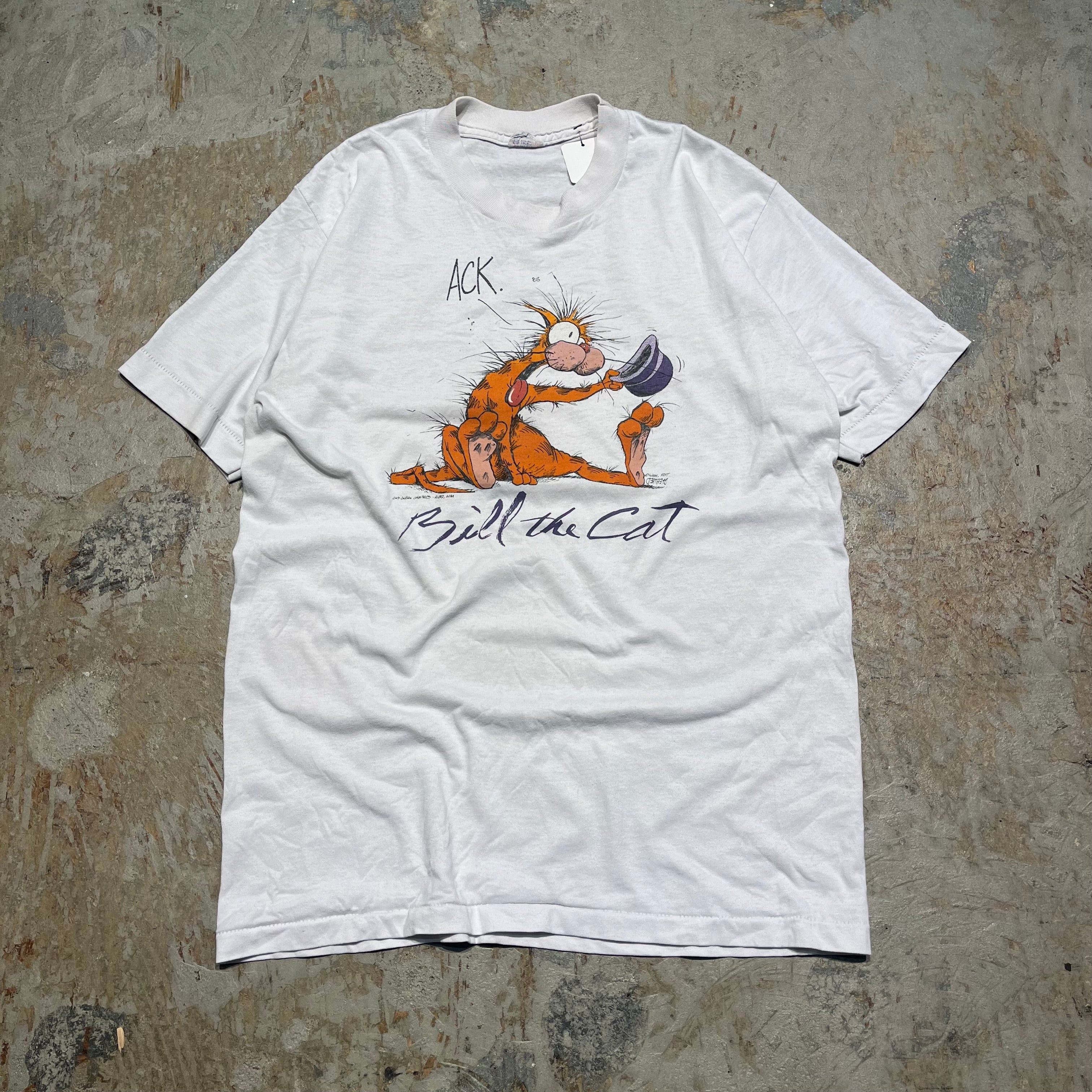 古着 80's USA製 ビルザキャット/ヴィンテージ シングルステッチ T