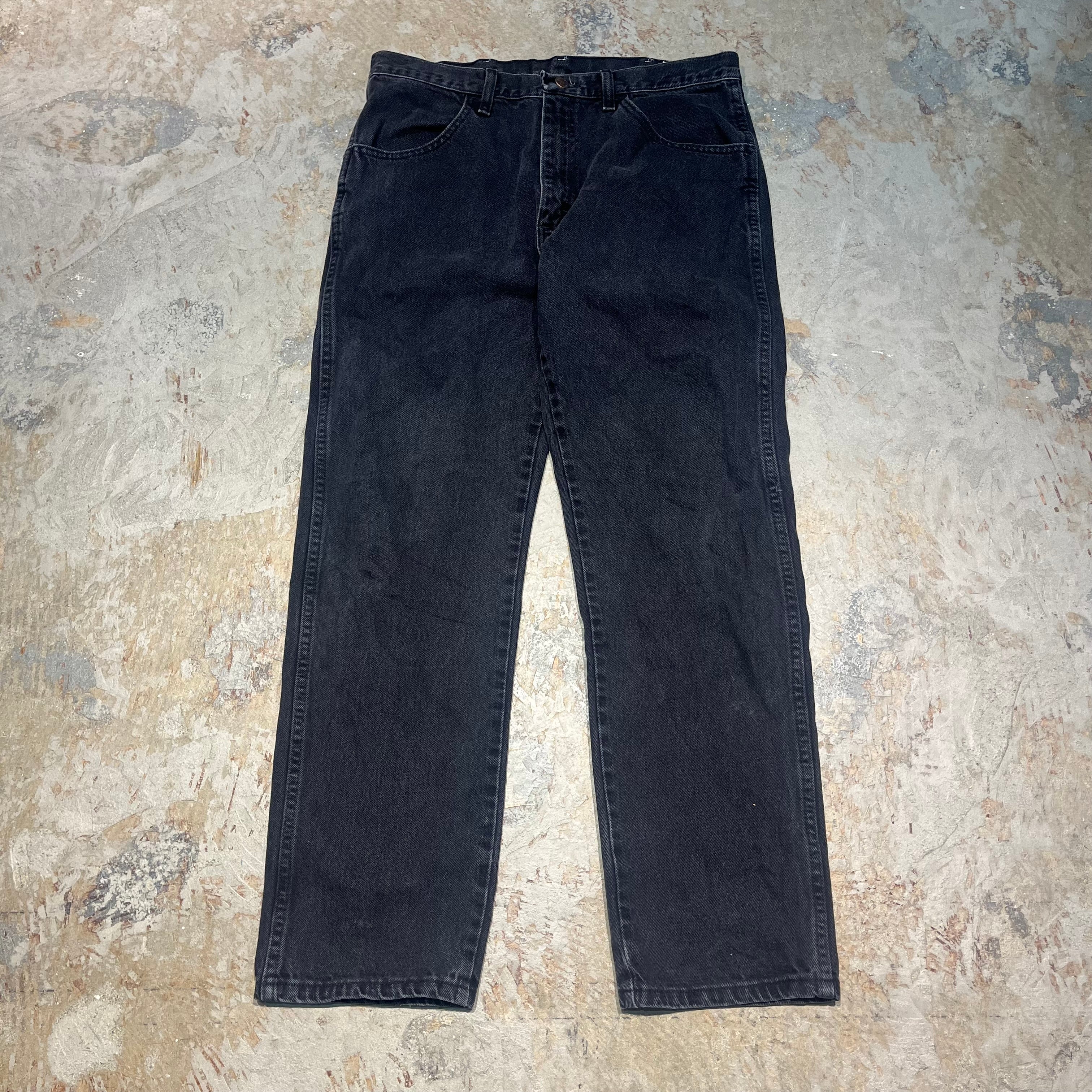 RUSTLER 87619 jeans ラスラー デニムパンツ 36×32 インディゴ 古着