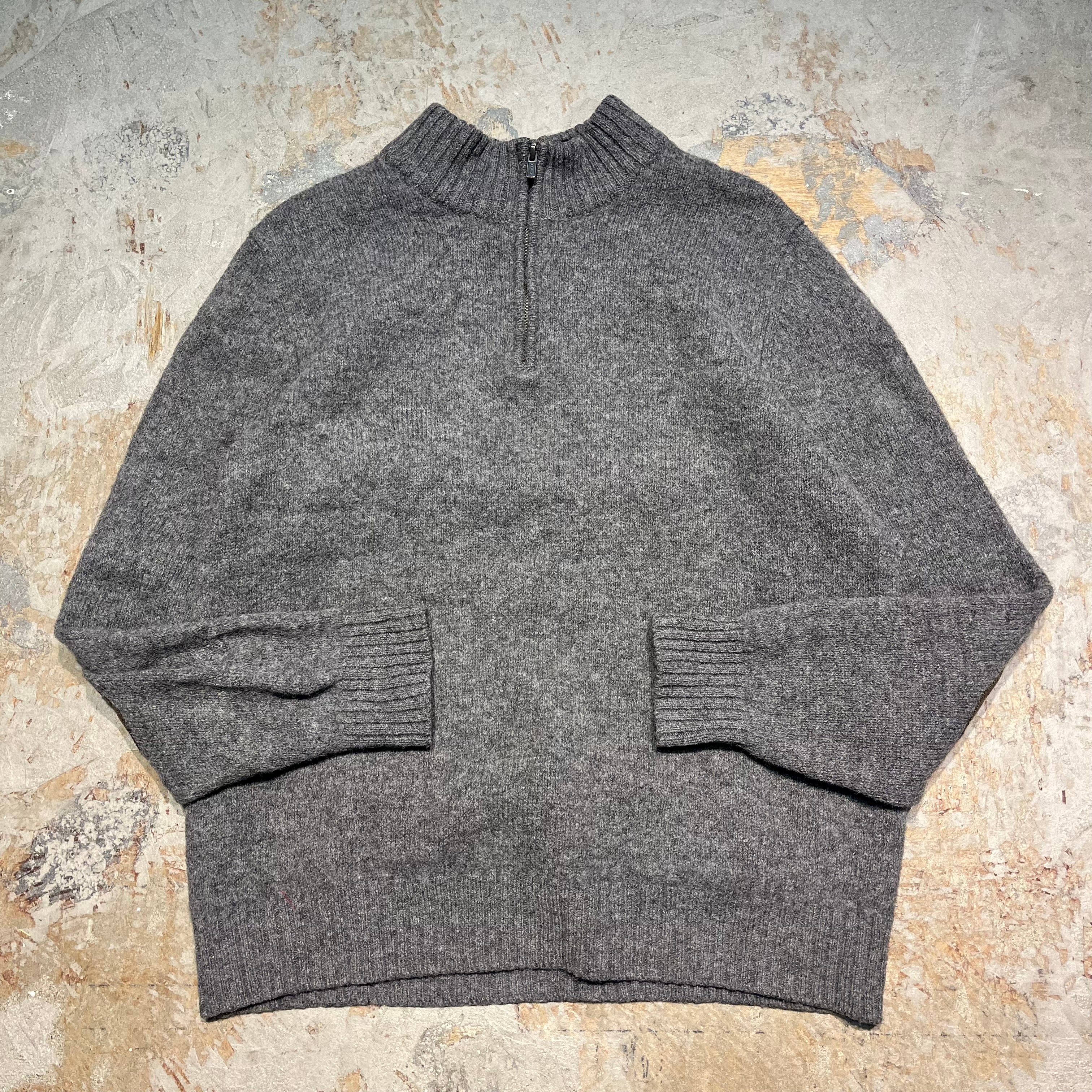 LLビーン ハーフジップ ニット L L.L.Bean Japan Edition エルエルビーン ジャパンエディション