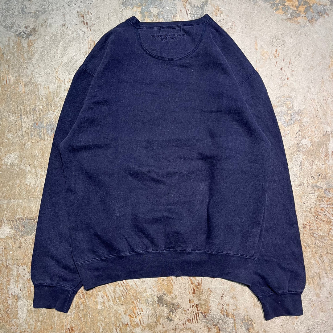 #3552 古着/Russell/ラッセル/Crewneck sweat/クルーネックスウェット/ブランクスウェット/無地/MADE IN U.S.A/サイズM