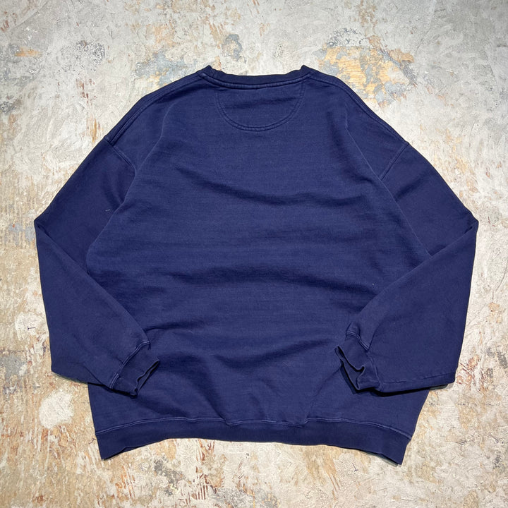 #3975 古着　Unknow/Crew neck sweat/クルーネックスウェット/INDIANA university of Pennsylvania/カレッジロゴ/MADE IN CANADA/サイズXL