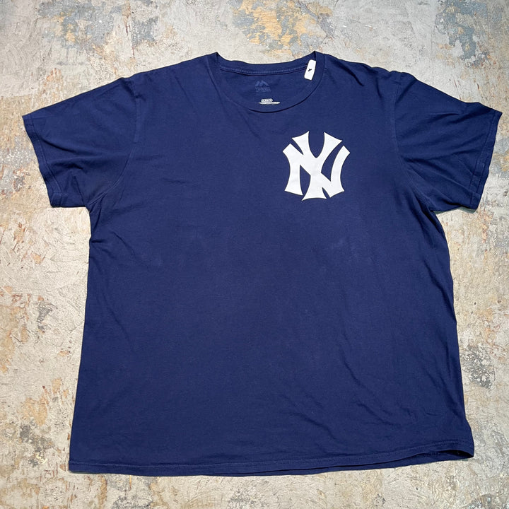 빈티지 의류 Majestic/New York Yankees/New York Yankees/Printed T-Shirt/Size XL