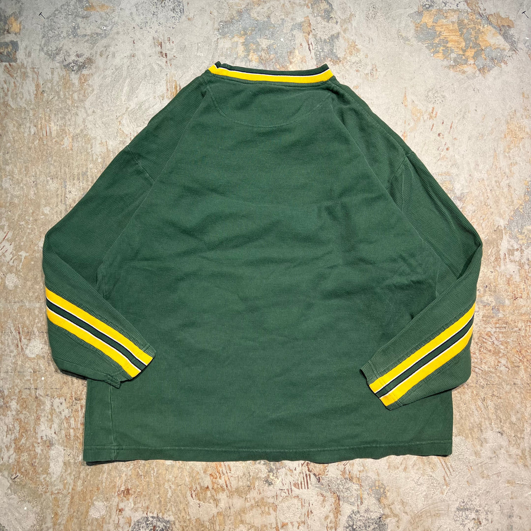 #1990 古着 CADRE athletic/カドレアスレチック/Crewneck Sweatshirts/クルーネックスウェット/PACKERS/パッカーズ/NFLチーム/サイズXL