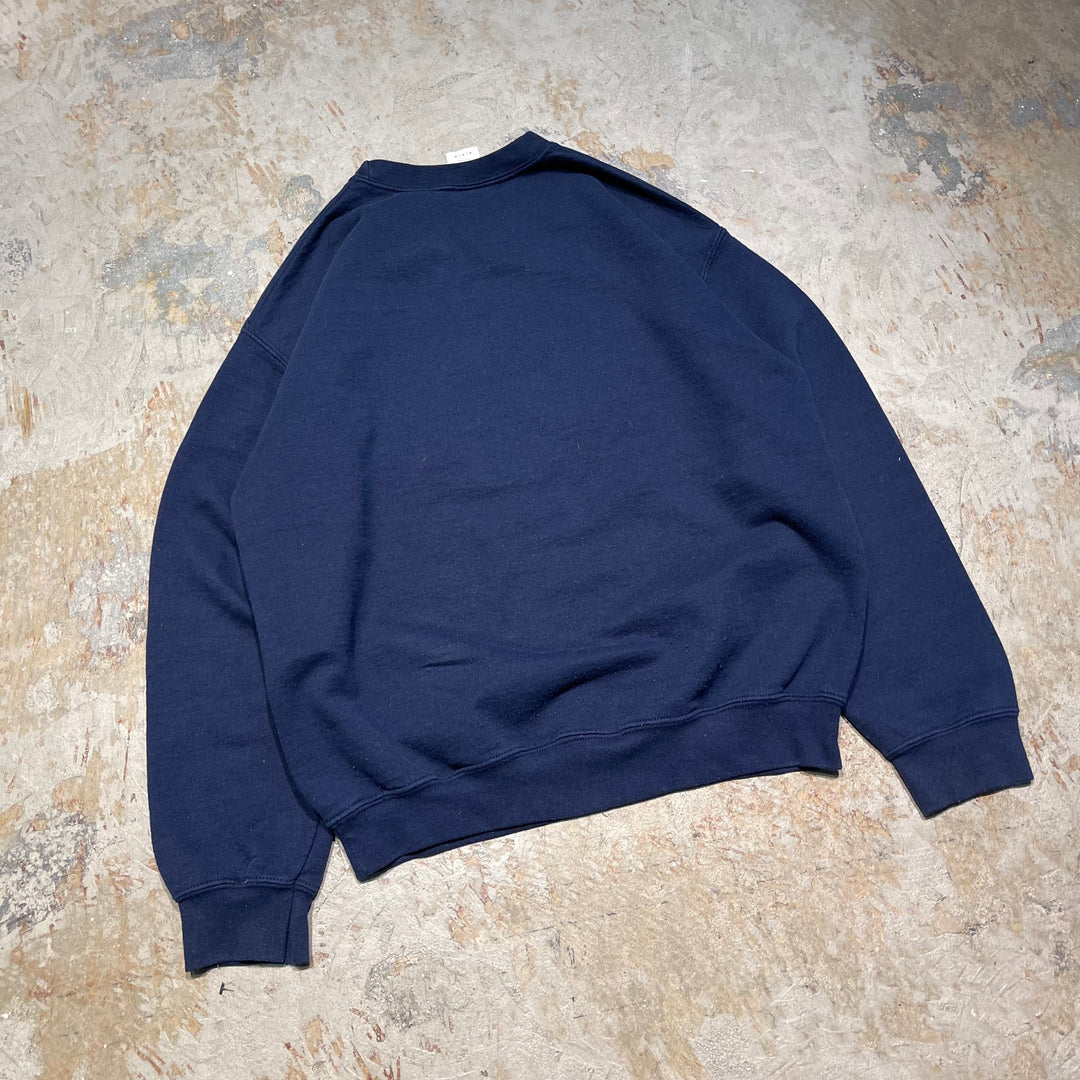 #4104 古着 GILDAN/ギルダン/Crew neck sweat/クルーネックスウェット/刺繍/USA Washington dc/サイズM