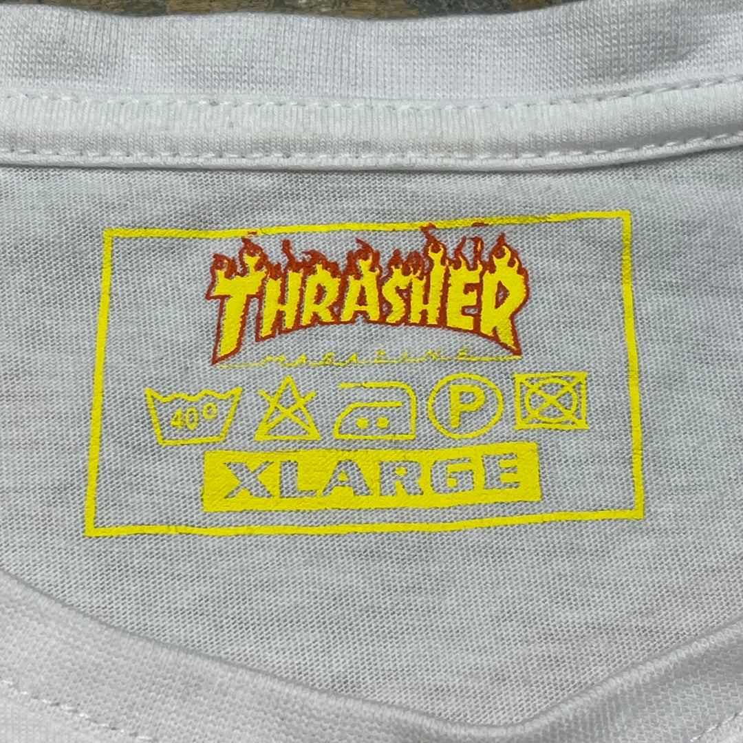 古着 THRASHER/ スラッシャー/ プリントTシャツ/サイズXL