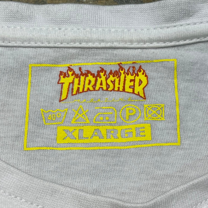 古着 THRASHER/ スラッシャー/ プリントTシャツ/サイズXL