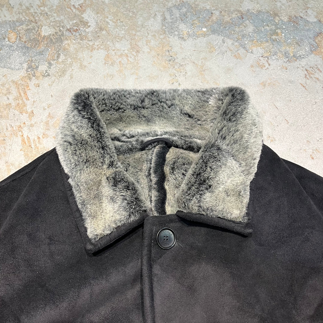 #3181 古着 Unknow/zip up Shearling Jacket/ジップアップシアリングジャケット/サイズXL