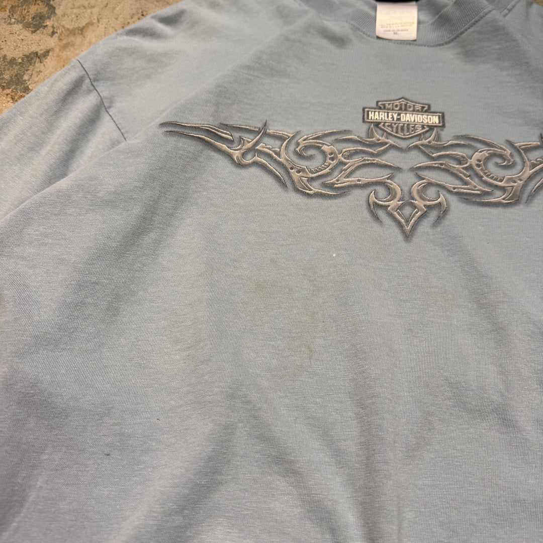 古着 Harley-Davidson/ハーレーダビッドソン/ プリントロングTシャツ/ サイズXL