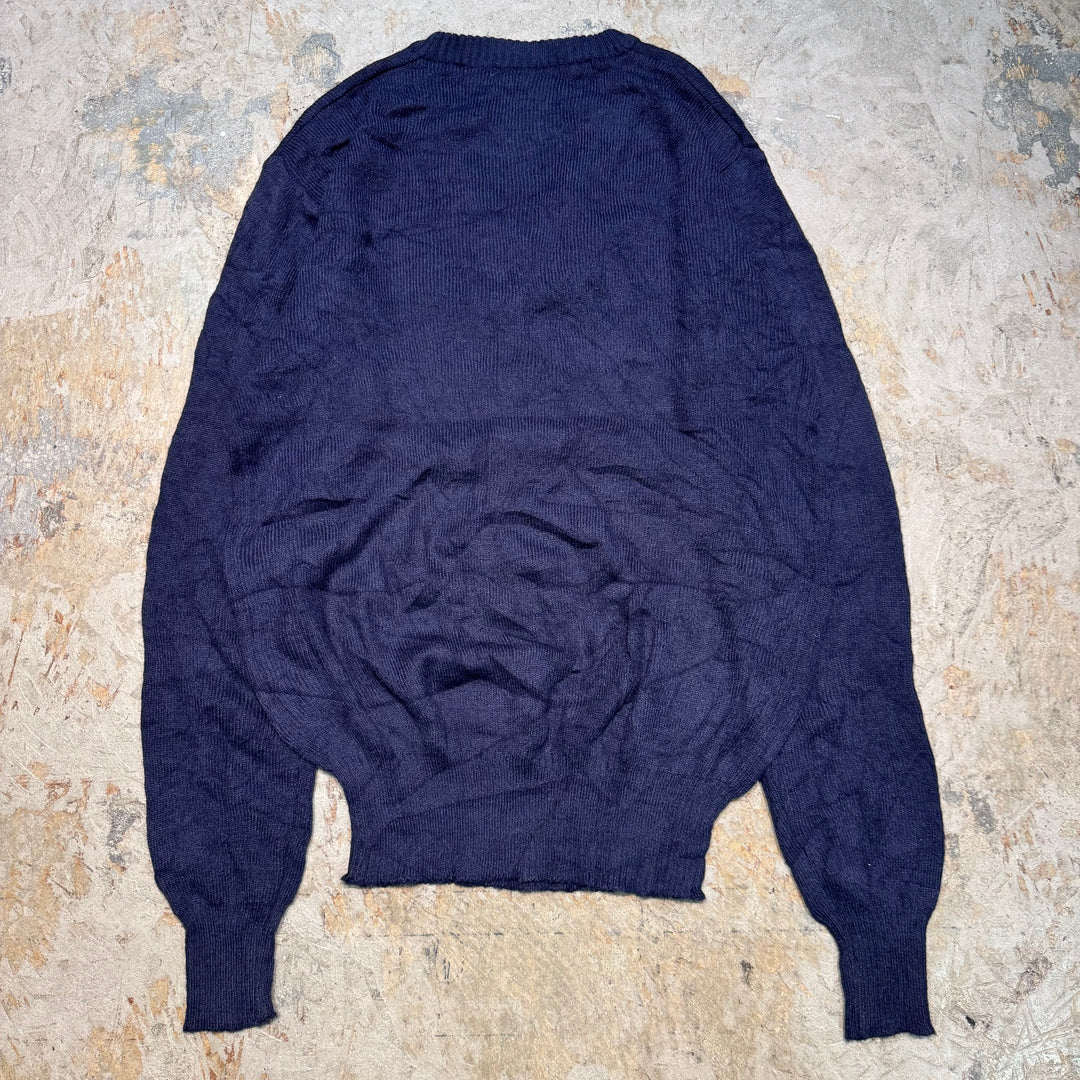 古着 Champion/ チャンピオンＶネックニット/サイズL