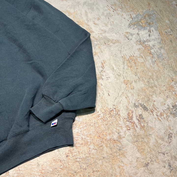 #3526 古着/Russell/ラッセル/Crewneck sweat/クルーネックスウェット/ブランクスウェット/無地/MADE IN U.S.A/サイズXXL