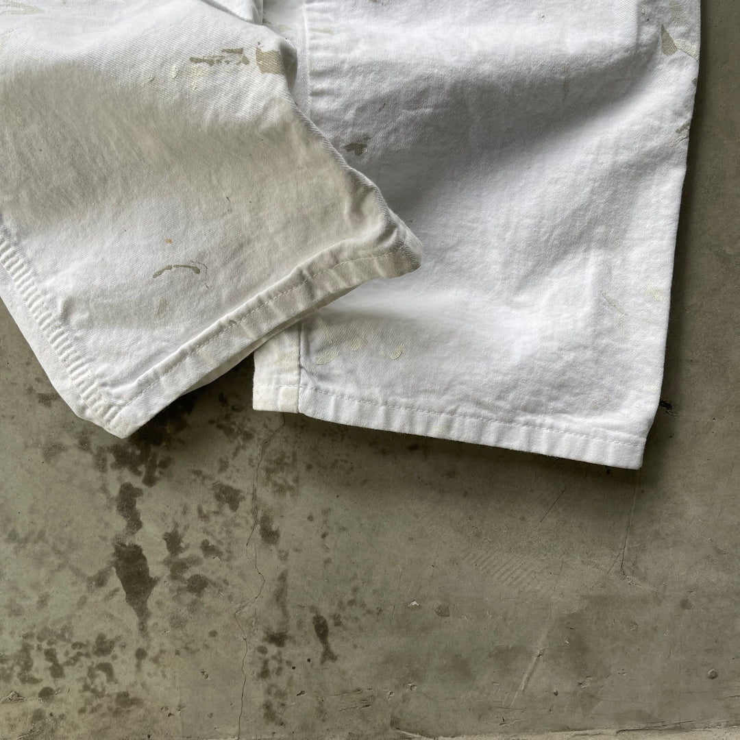 古着 Dickies×SHERWIN WILLIAMS/ディッキーズ× シャーウィン・ウィリアムズ/ ペインターパンツ / 企業ロゴ/ 実寸サイズ31×32