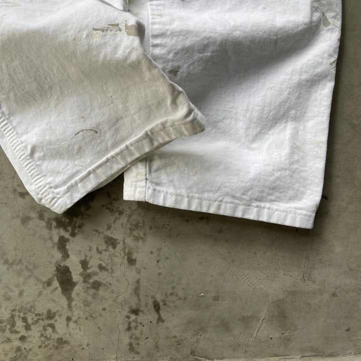 古着 Dickies×SHERWIN WILLIAMS/ディッキーズ× シャーウィン・ウィリアムズ/ ペインターパンツ / 企業ロゴ/ 実寸サイズ31×32