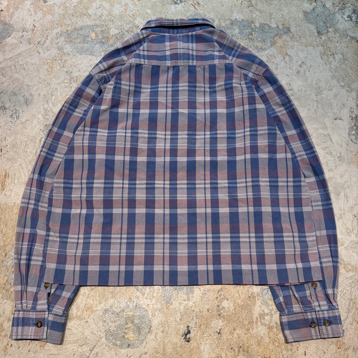 古着 carhartt/カーハート/ ボタンダウン長袖シャツ/ チェック柄/ サイズL