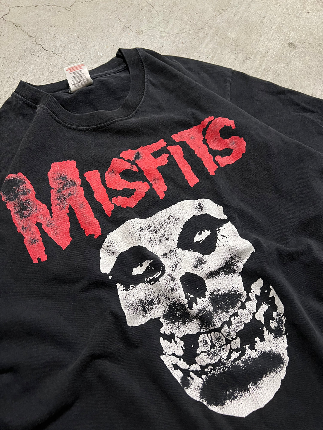 #MA54 古着 フルーツオブザルーム/MISFITS/ミスフィッツ/バンドTシャツ/プリント Tシャツ/サイズL