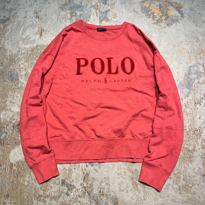 #3851 古着 POLO by Ralph Lauren/ラルフローレン/Crewneck Swaetshirts/クルーネックスウェット/サイズXL相当