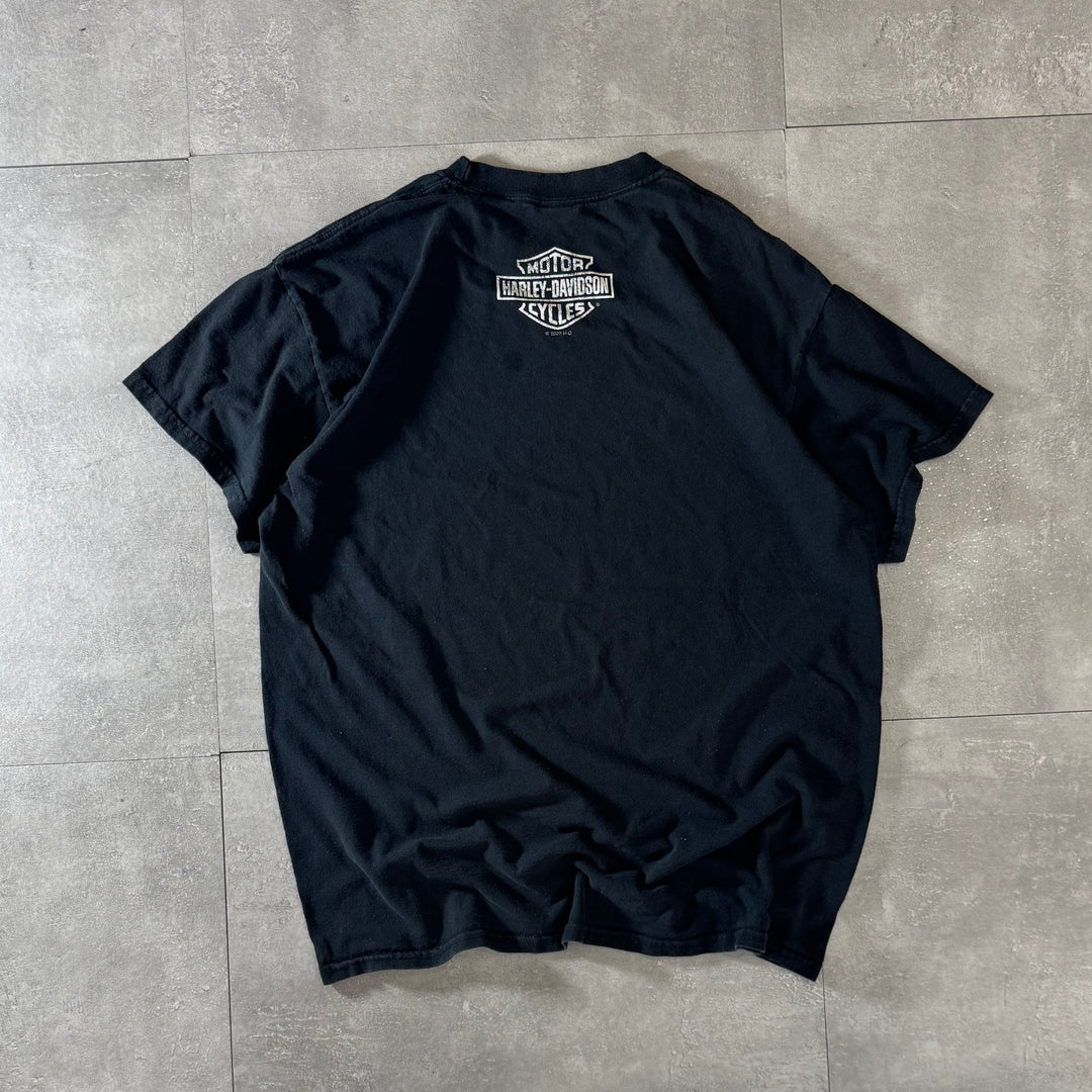 古着 Harley-Davidson ハーレーダビッドソン プリントTシャツ サイズM相当