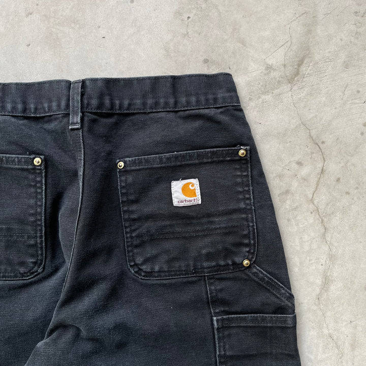 古着 Carhartt/カーハート/ダック地ペインターパンツ/ダブルニー/実寸サイズ28×28