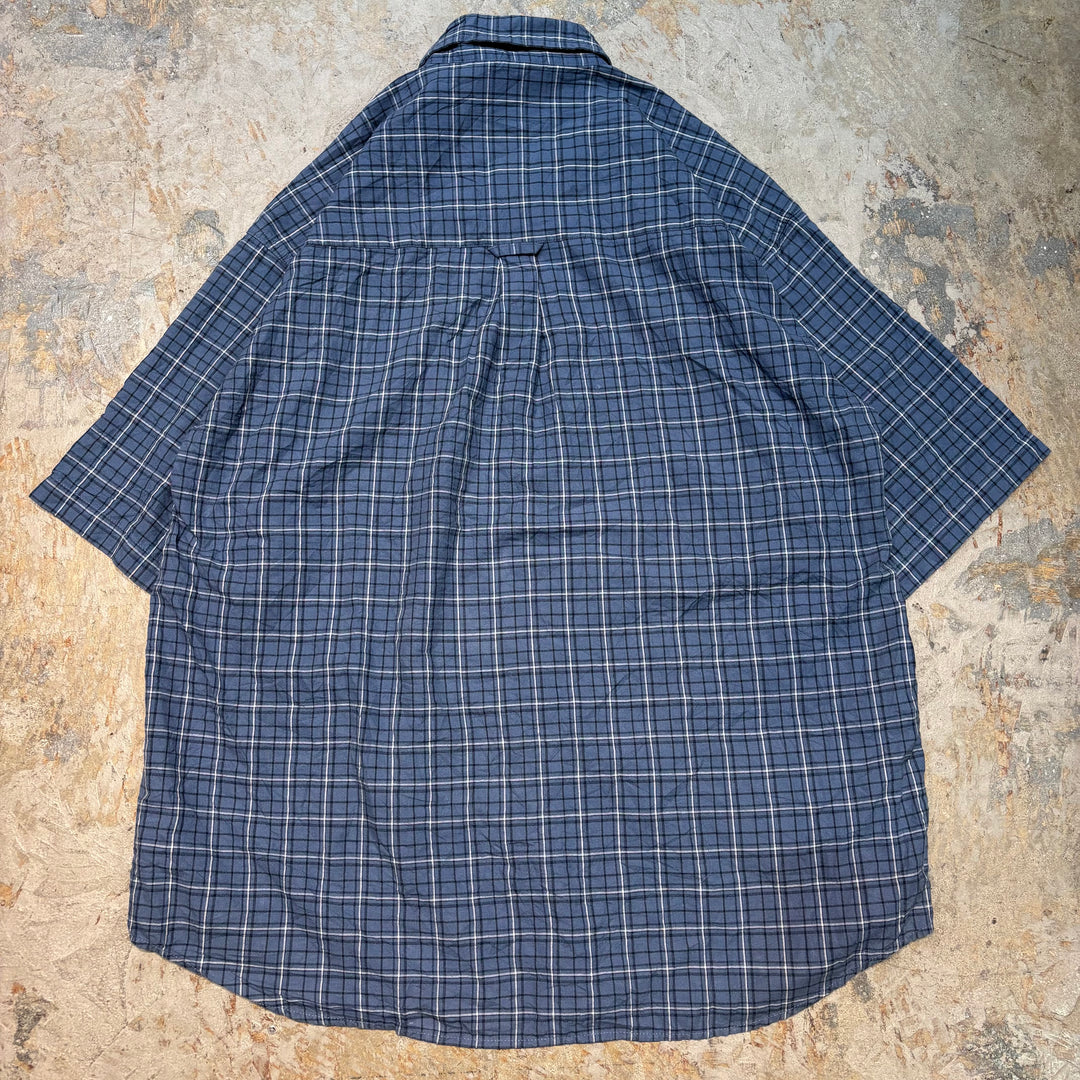 古着 Columbia/コロンビア/ボタンダウン半袖シャツ/チェック柄/サイズL